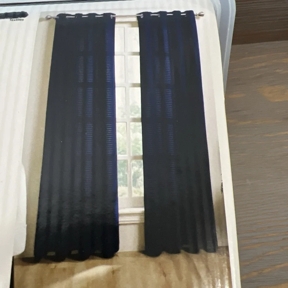 Light filtering‎ One panel window curtain Grommet 52